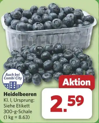 Combi Heidelbeeren aanbieding