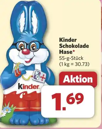 Combi Kinder Schokolade Hase* aanbieding