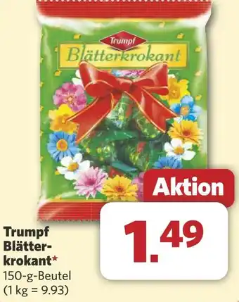 Combi Trumpf Blätter- krokant aanbieding