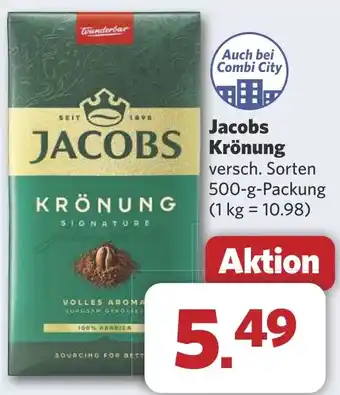 Combi Jacobs Krönung aanbieding