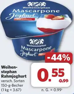 Combi Weihen- stephan Rahmjoghurt aanbieding