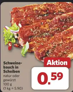 Combi Schweine- bauch in Scheiben aanbieding