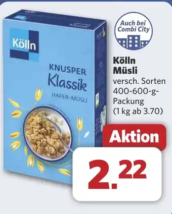 Combi Kölln Müsli aanbieding