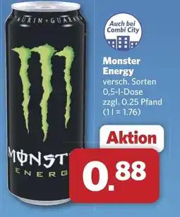 Combi Monster Energy aanbieding