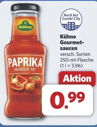 Combi Kühne Gourmet saucen aanbieding