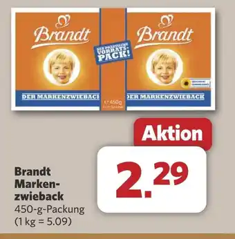 Combi Brandt Marken- zwieback aanbieding