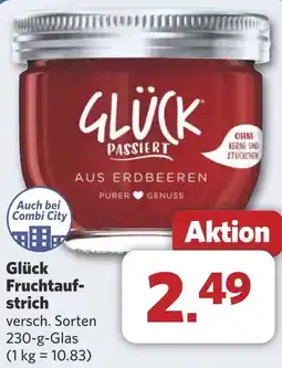 Combi Glück Fruchtauf strich aanbieding