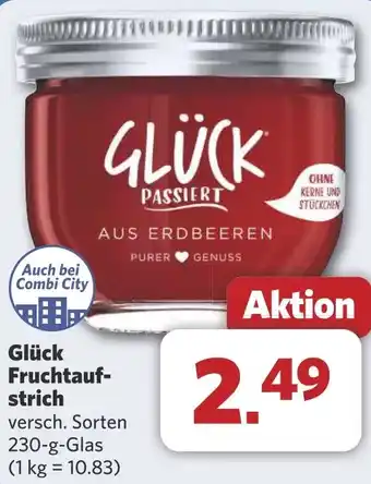 Combi Glück Fruchtauf strich aanbieding