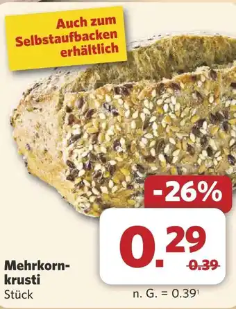 Combi Mehrkorn krusti aanbieding