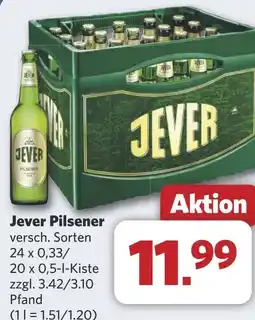 Combi Jever Pilsener aanbieding