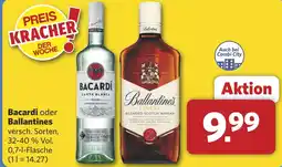 Combi Bacardi oder Ballantines aanbieding