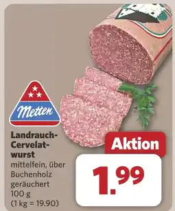 Combi Landrauch- Cervelat- wurst aanbieding