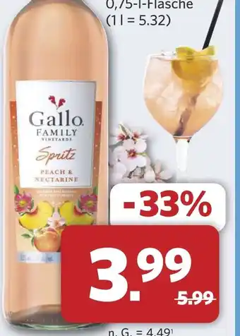 Combi Gallo Weine oder Spritz aanbieding