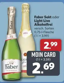 Combi Faber Sekt oder Light Live Alkoholfrei aanbieding