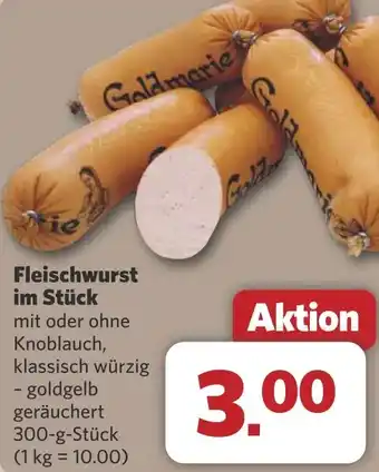 Combi Fleischwurst im Stück aanbieding