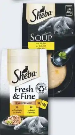 Combi Sheba Fresh & Fine, Soup oder Perfect Portions aanbieding