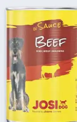 Combi Josi Dog in Sauce Hunde- nassfutter aanbieding