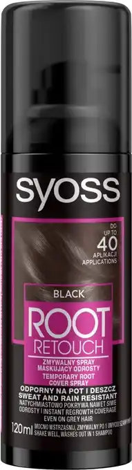 Bol.com Syoss - Root Retoucher spray do maskowania odrostów Czarny 120ml aanbieding