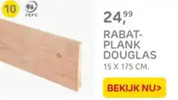 Praxis Rabat plank douglas aanbieding