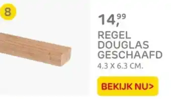 Praxis Regel douglas geschaafd aanbieding