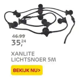 Praxis Xanlite lichtsnoer aanbieding