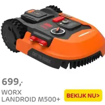 Praxis Worx landroid m500+ aanbieding