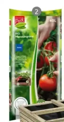 Praxis Central park bio moestuin grond aanbieding