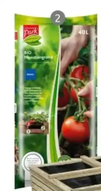 Praxis Central park bio moestuin grond aanbieding