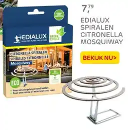 Praxis Edialux spiralen citronella mosquiway aanbieding