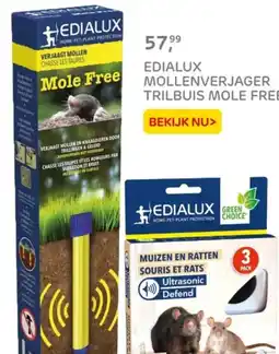 Praxis Edialux mollenverjager trilbuis mole free aanbieding