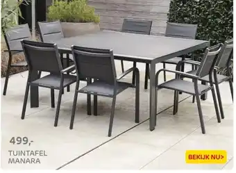 Praxis Tuintafel manara aanbieding