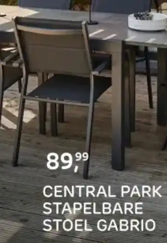 Praxis Central park stapelbare stoel gabrio aanbieding