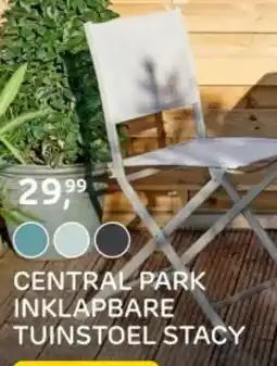 Praxis Central park inklapbare tuinstoel stacy aanbieding