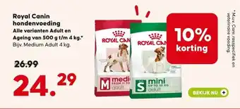 Pets Place Royal Canin hondenvoeding aanbieding