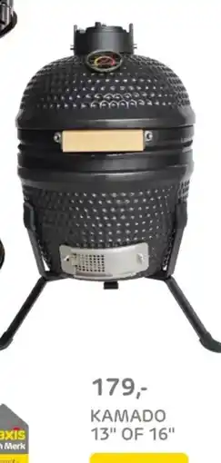 Praxis Kamado 13" of 16" aanbieding