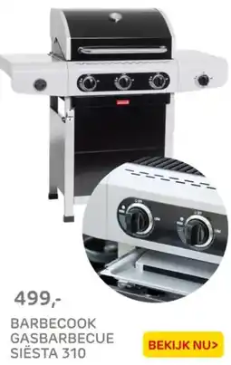 Praxis Barbecook gasbarbecue siësta 310 aanbieding