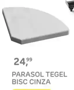 Praxis Parasol tegel bisc cinza aanbieding