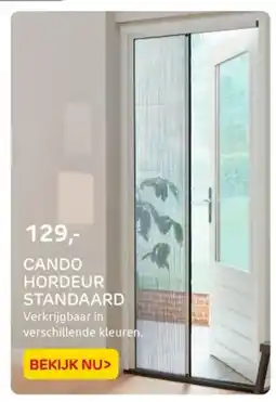 Praxis Cando hordeur standaard aanbieding