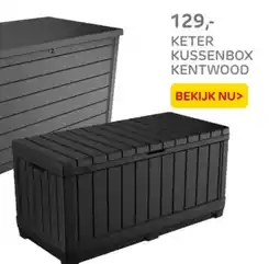 Praxis Keter kussenbox kentwood aanbieding