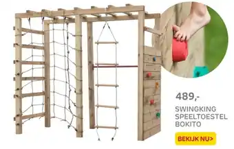 Praxis Swingking speeltoestel bokito aanbieding