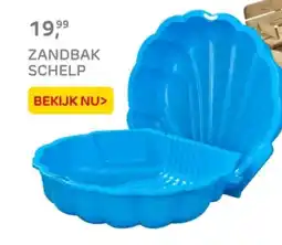 Praxis Zandbak schelp aanbieding