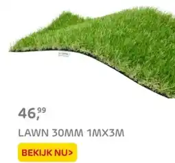 Praxis Lawn 30mm aanbieding