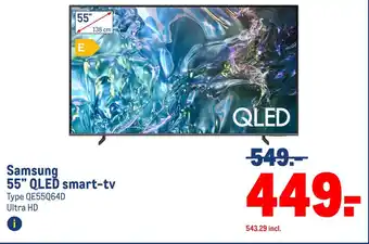 Makro Samsung QLED Smart TV aanbieding