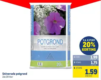 Makro Universele potgrond aanbieding