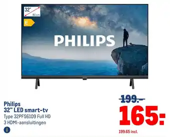 Makro Philips  LED Smart TV aanbieding