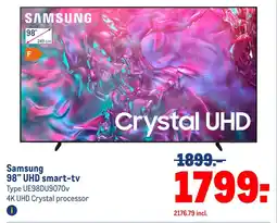 Makro Samsung 98" UHD Smart TV aanbieding