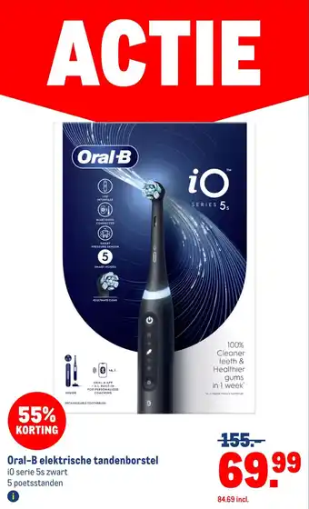 Makro Oral B elektrische tandenborstel aanbieding