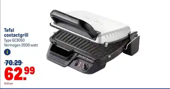 Makro Tefal contactgrill aanbieding