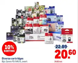 Makro Diverse cartridges aanbieding