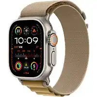 MediaMarkt APPLE Watch Ultra 2 GPS + Cellular 49mm Tan Alpine Loop Medium Smartwatch Tan aanbieding